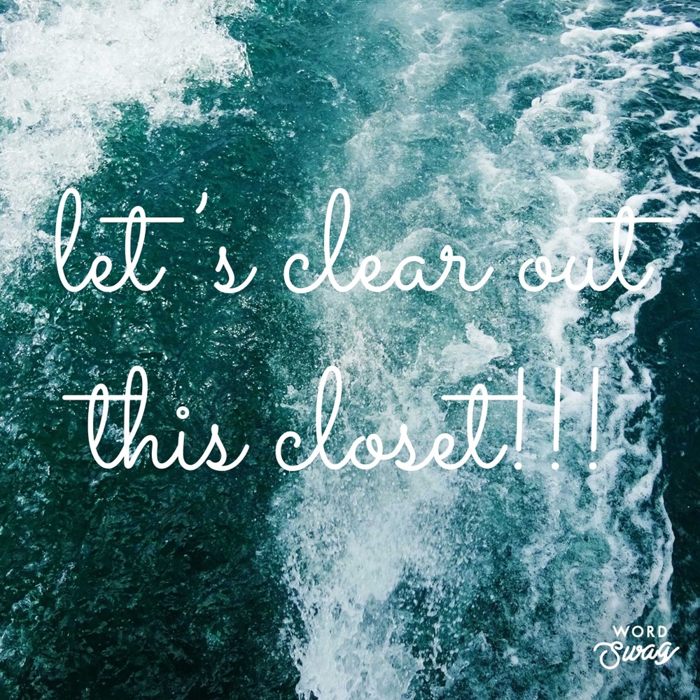 Closet Clear Out!!